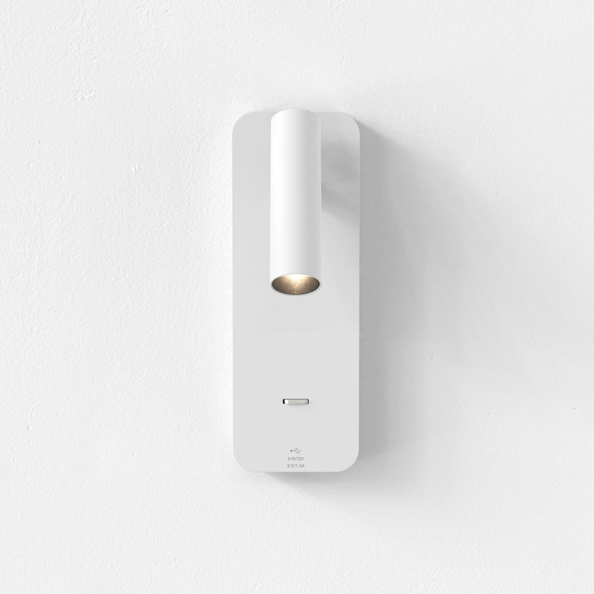 Astro Enna Surface USB A+C Matt White Interior Reading Light