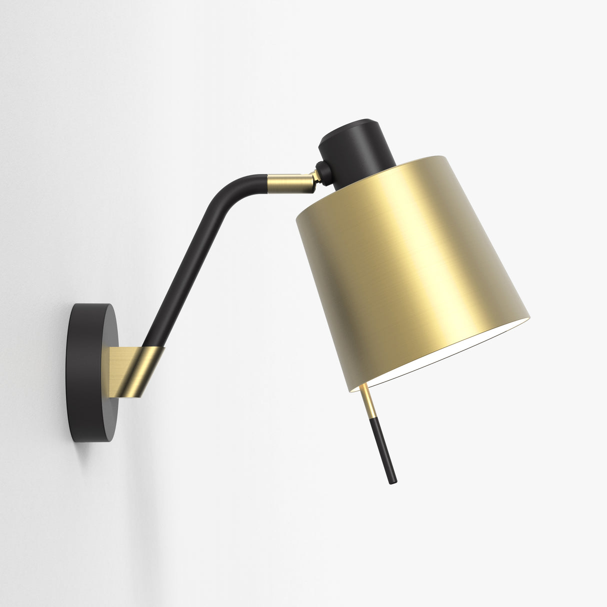 Astro Edward Wall Base Matt Black Interior Wall Light