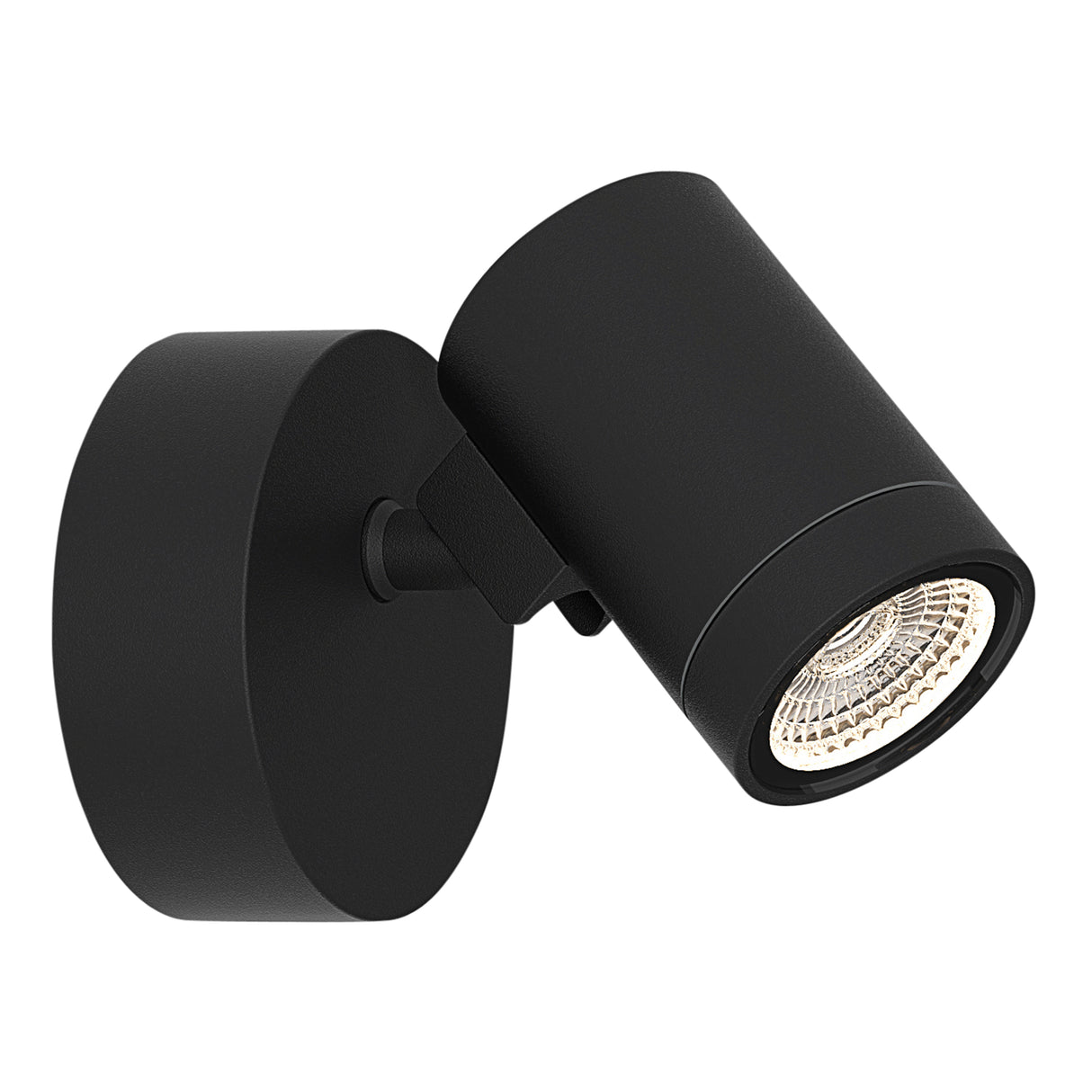 Astro Bayville Single Spot Textured Black Outdoor Spotlight