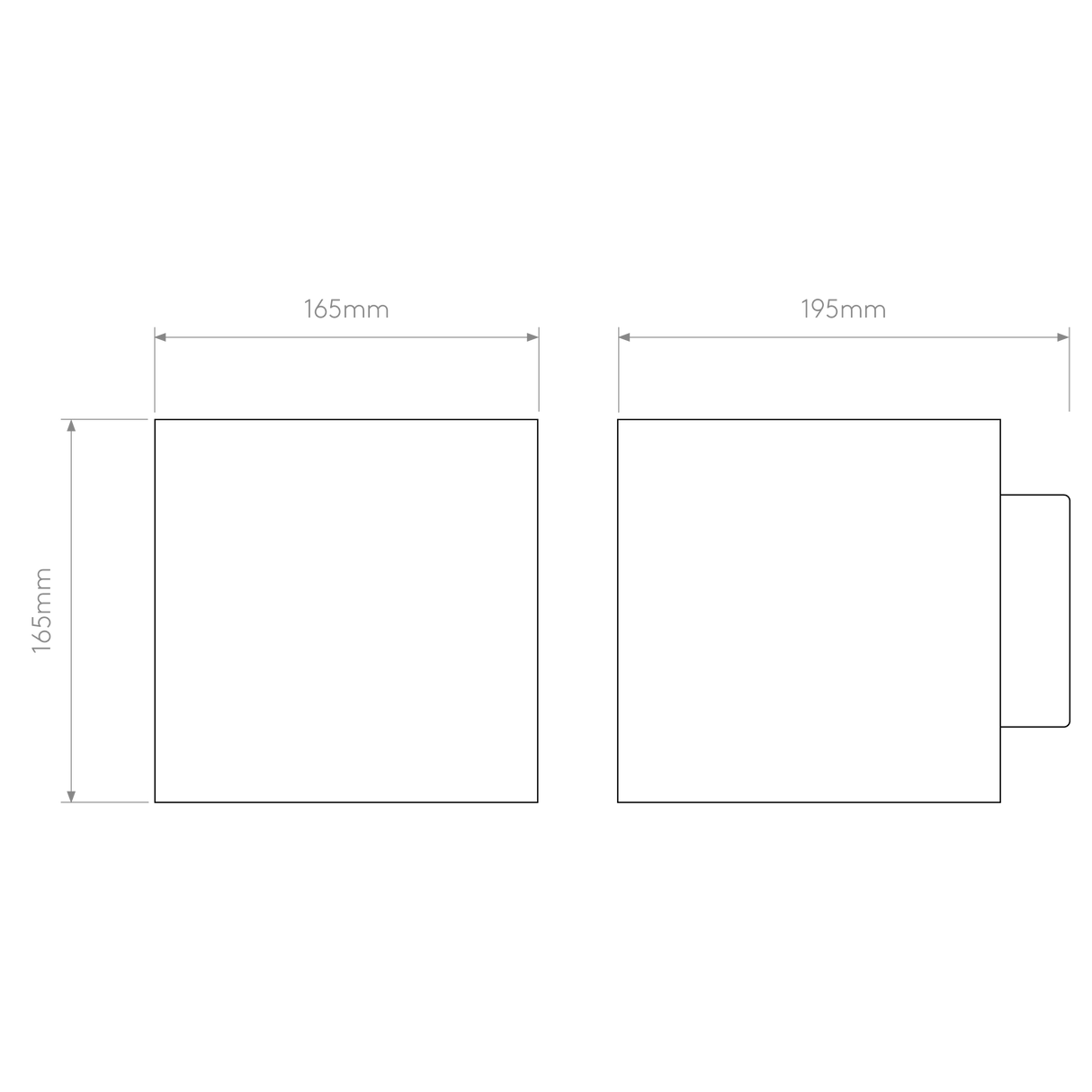 Astro Pienza 165 Plaster Interior Wall Light