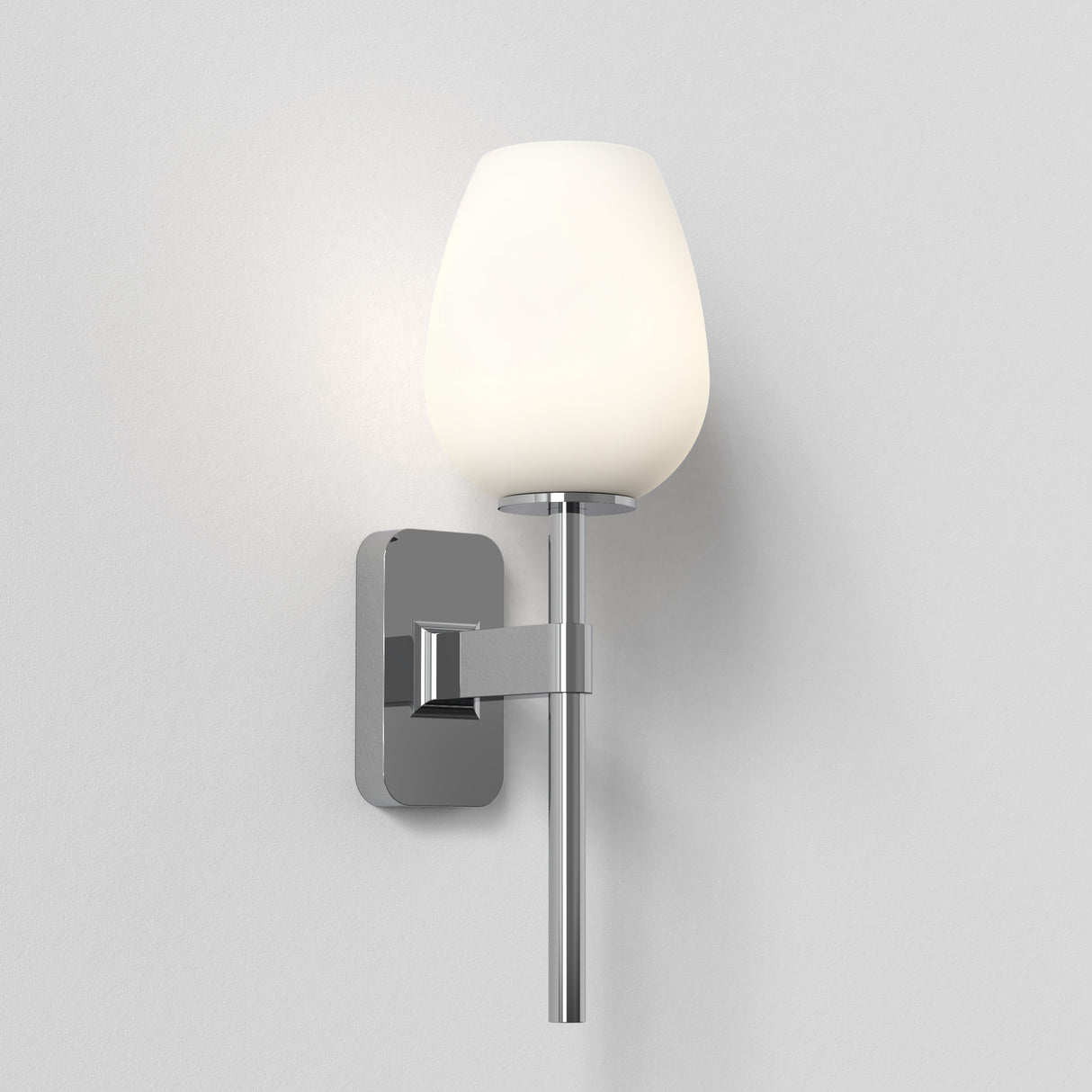 Astro Tacoma Single Polished Chrome Bathroom Wall Light