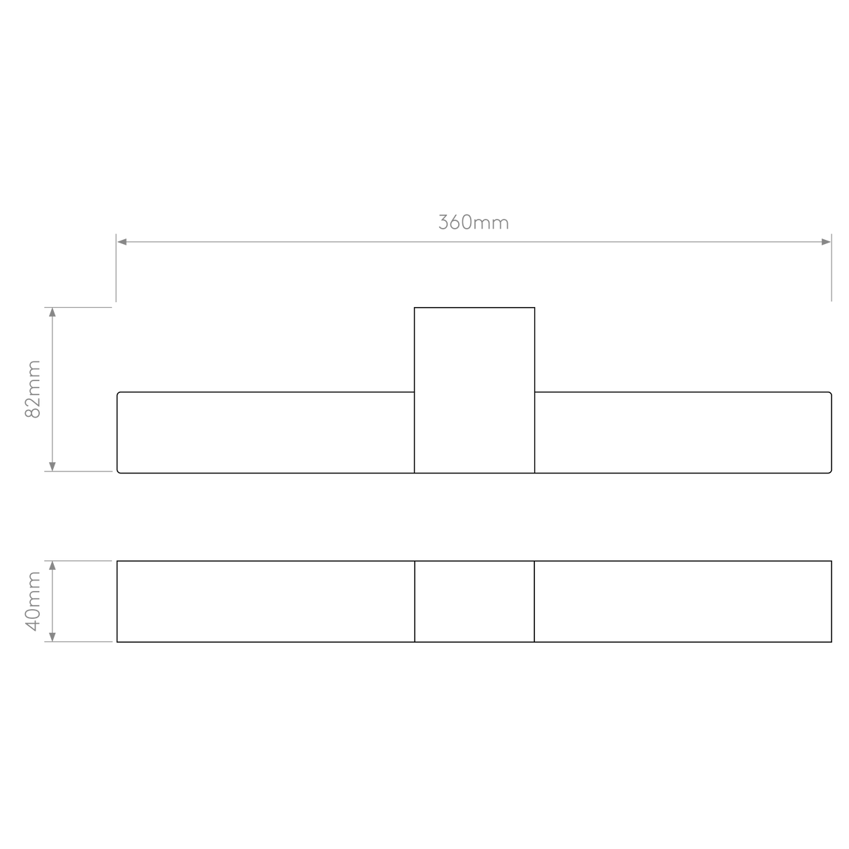 Astro Padova Matt Black Bathroom Wall Light