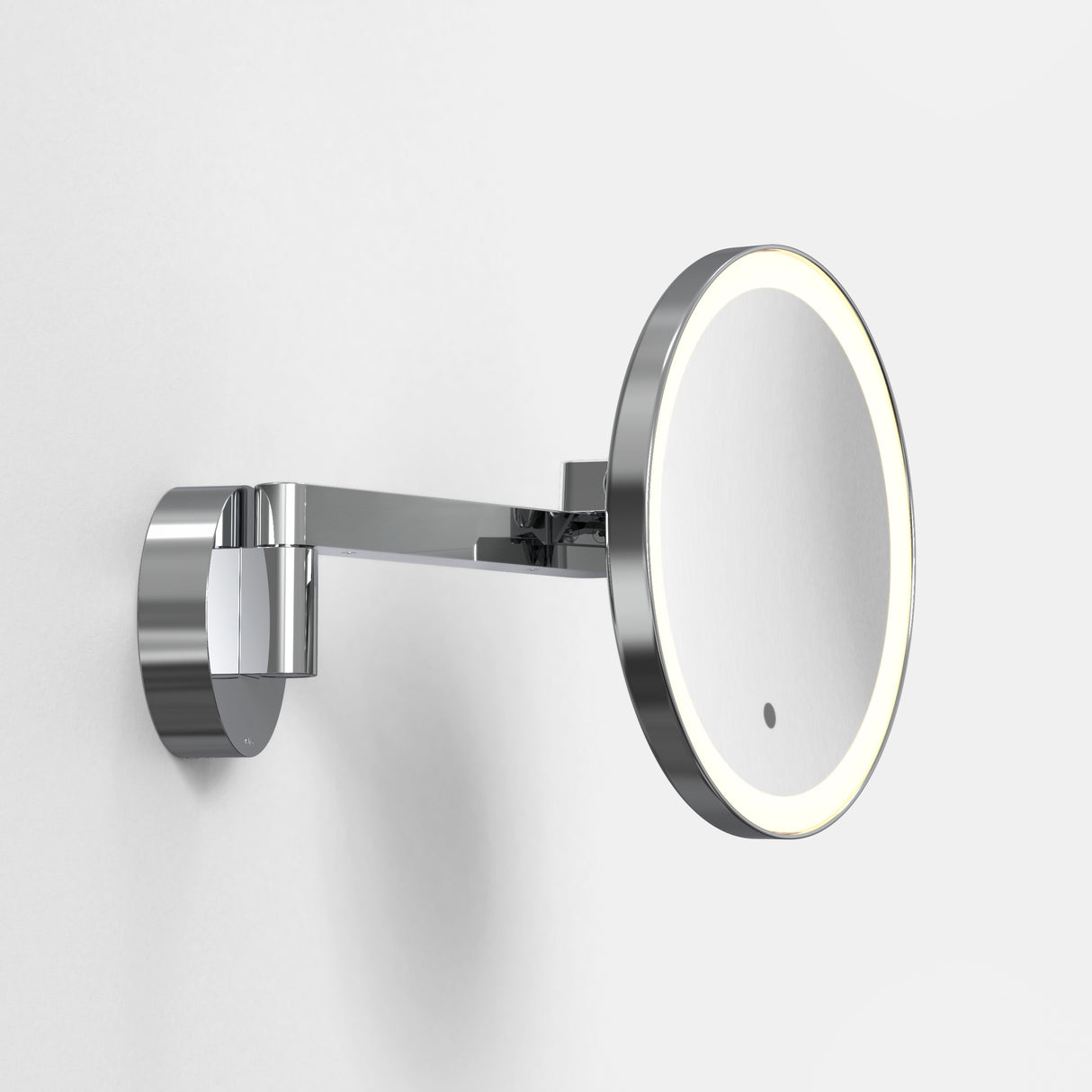 Astro Nagoya Polished Chrome Bathroom Magnifying Mirror