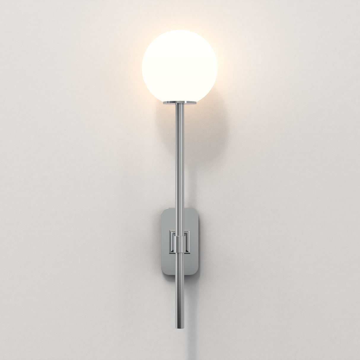 Astro Tacoma Single Grande Polished Chrome Bathroom Wall Light