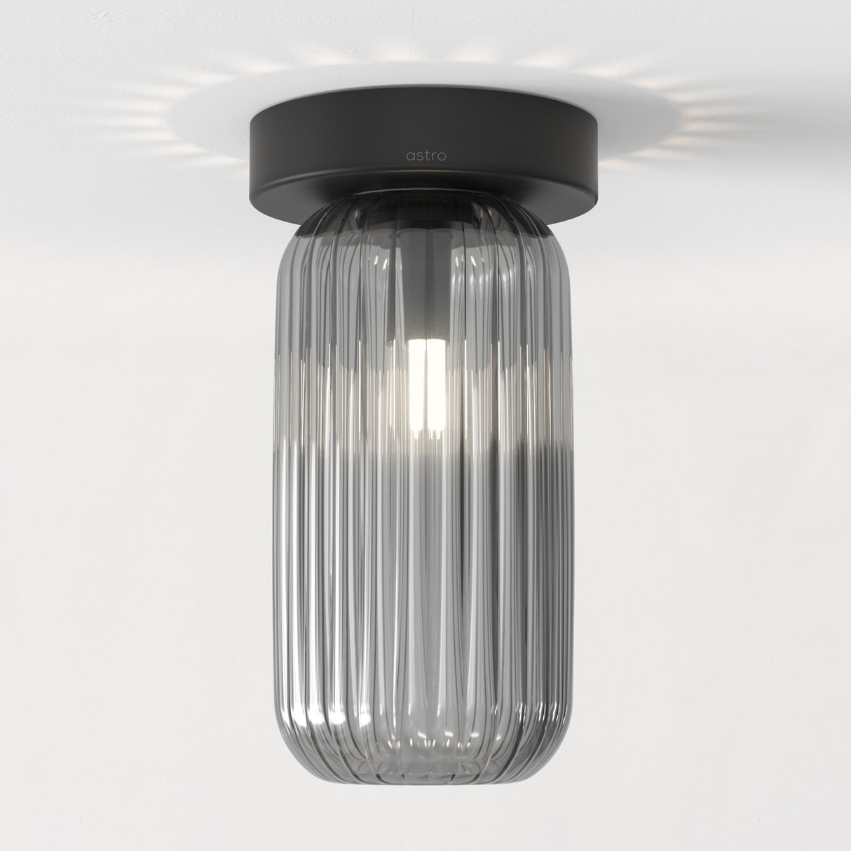 Astro Tacoma Surface Matt Black Bathroom Wall/Ceiling