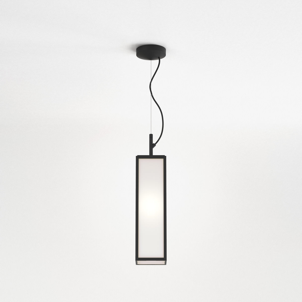 Astro Harvard Pendant Textured Black Outdoor Pendant Light