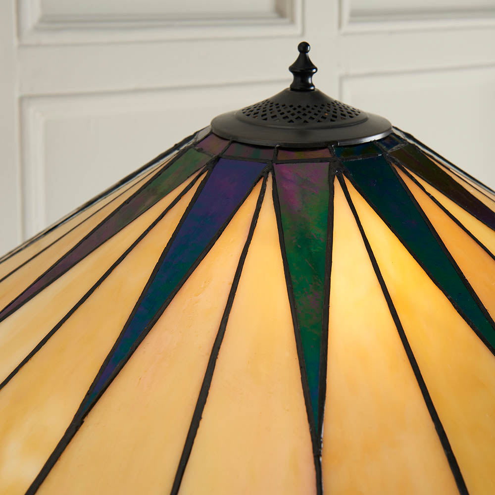 Tiffany Dark Star Floor Lamp