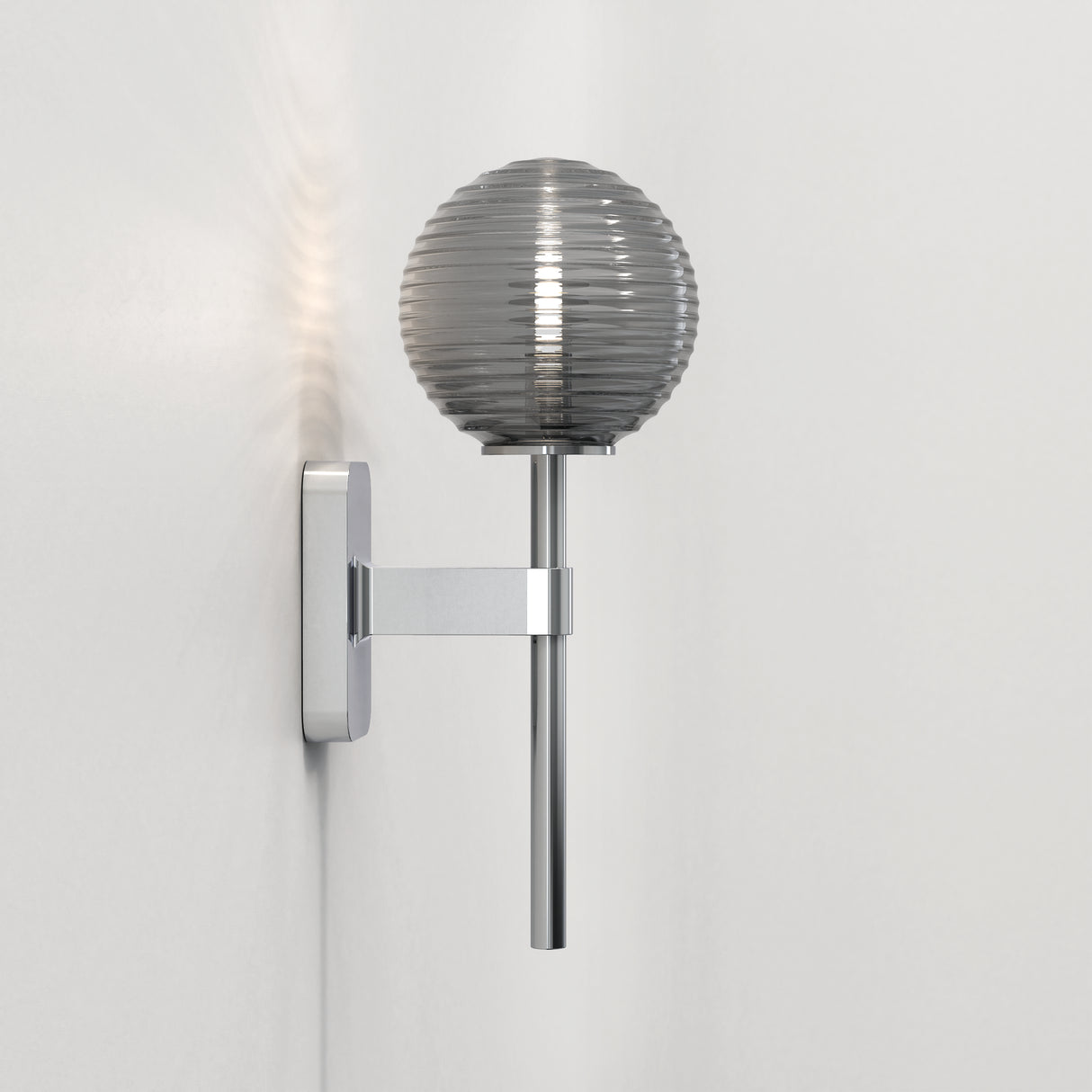 Astro Tacoma Single Polished Chrome Bathroom Wall Light