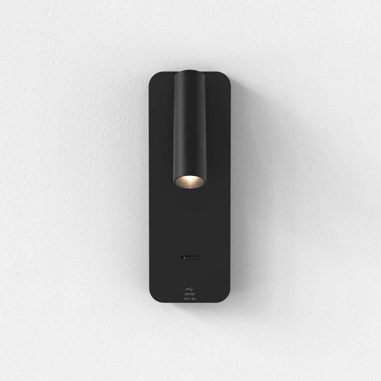 Astro Enna Surface USB A+C Matt Black Interior Reading Light