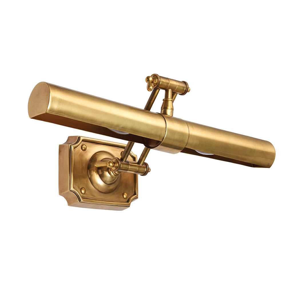 Interiors 1900 Winchester 20" Picture Light Solid Brass
