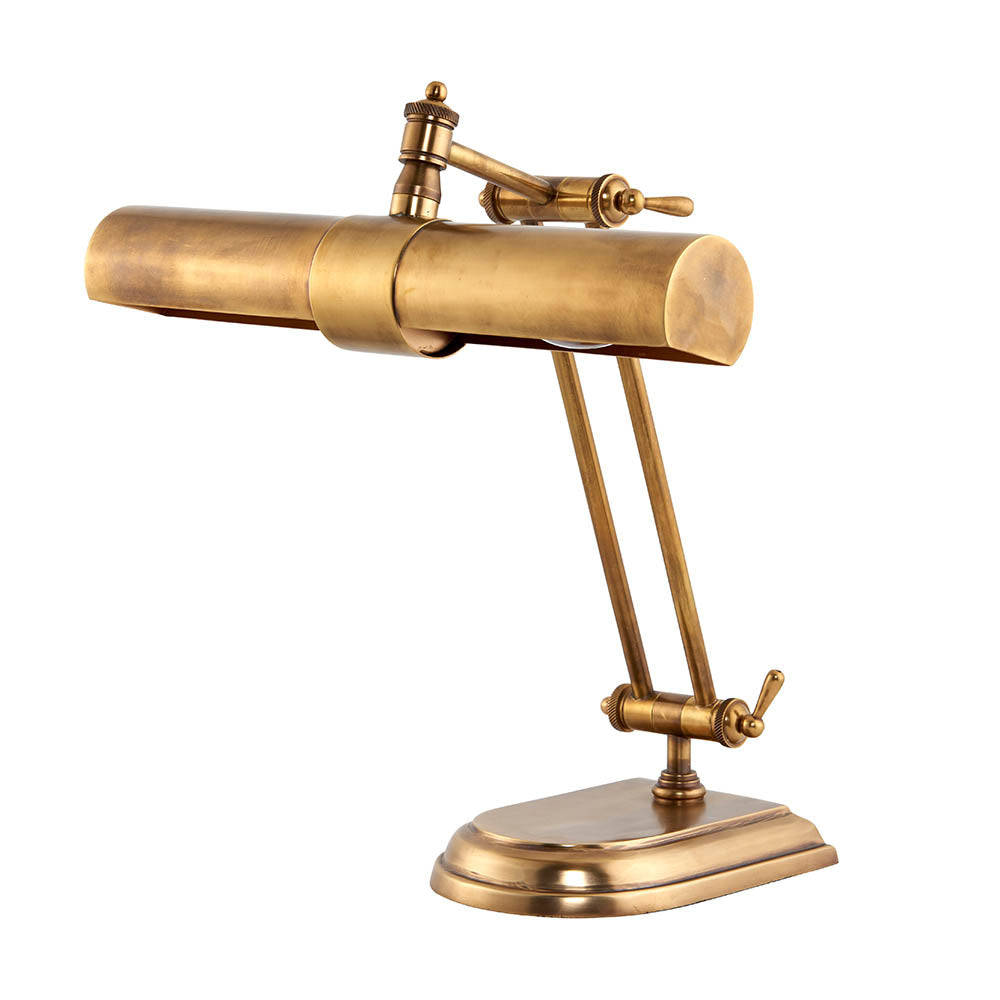 Interiors 1900 Winchester Bankers Desk Lamp Solid Brass