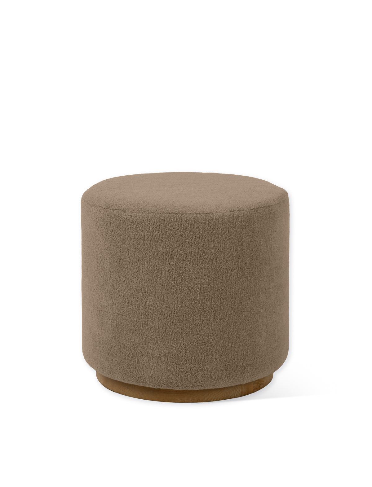 Garden Trading Whittlebury Foot Stool - Shearling, Grey