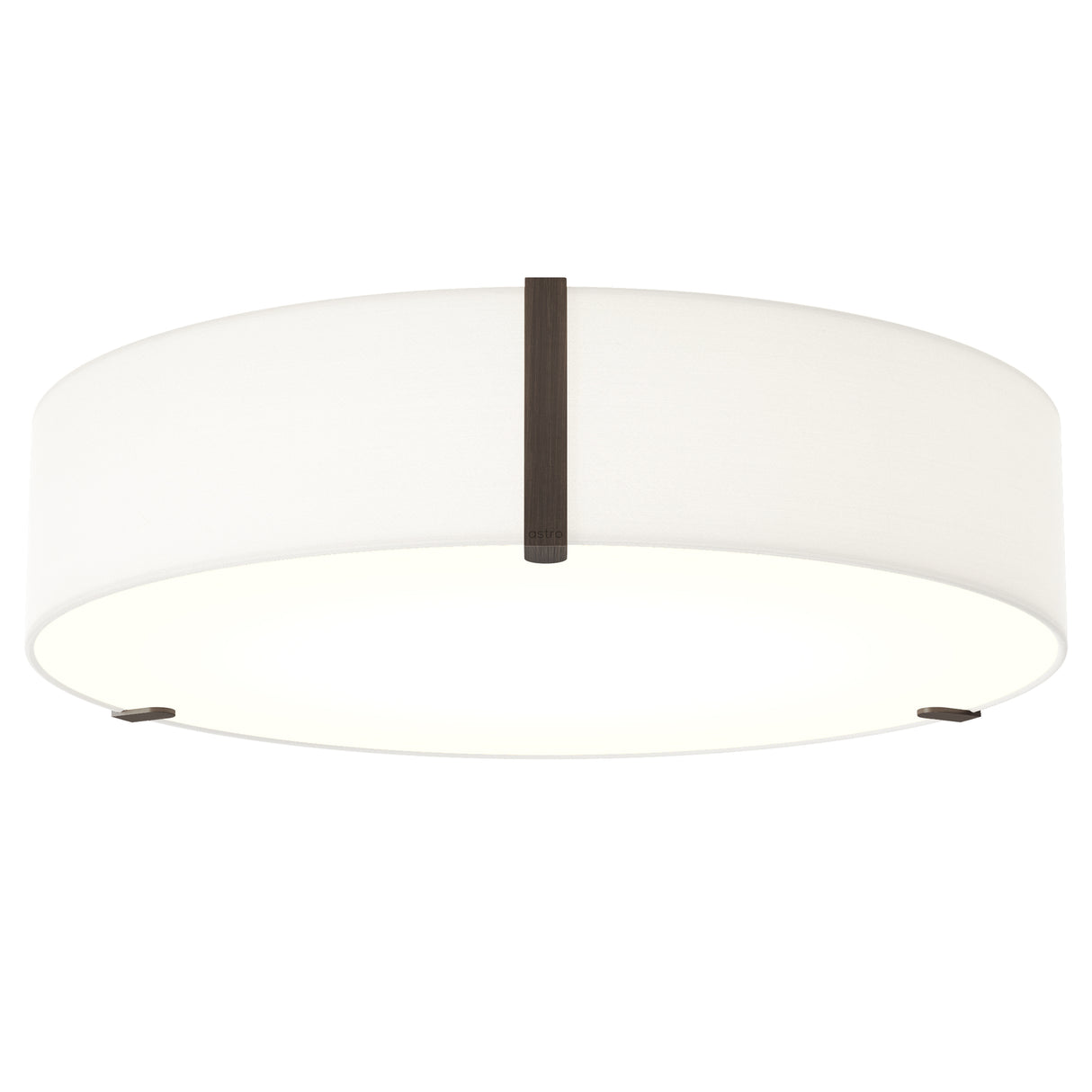Astro Salina 550 Interior Ceiling Light White Fabric/Bronze