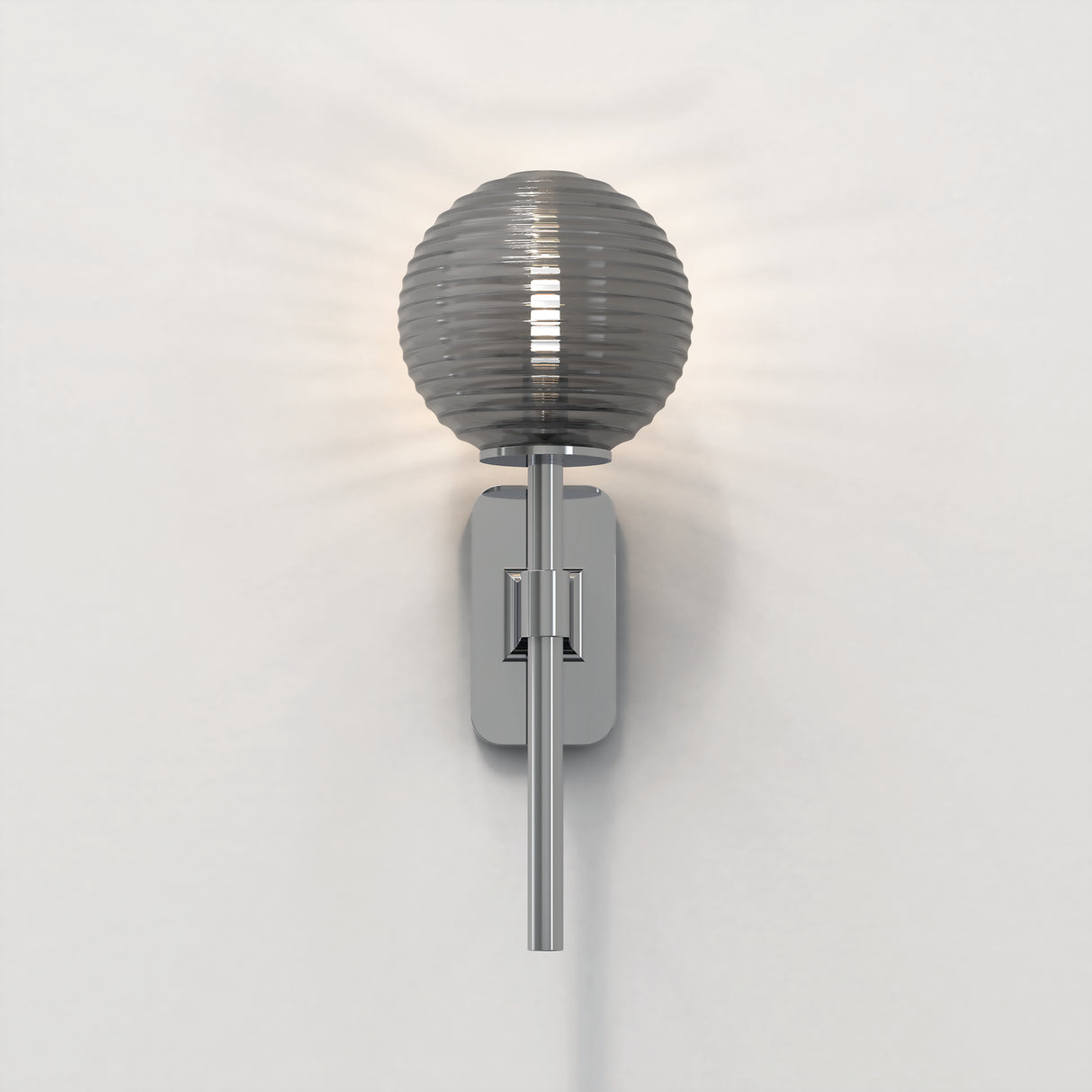 Astro Tacoma Single Polished Chrome Bathroom Wall Light