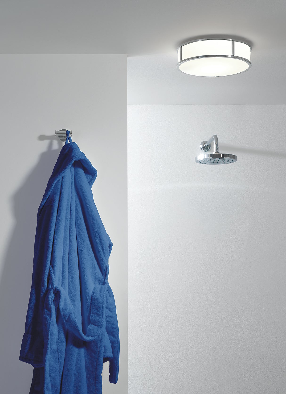 Astro Mashiko Round 230 Polished Chrome Bathroom Ceiling Light