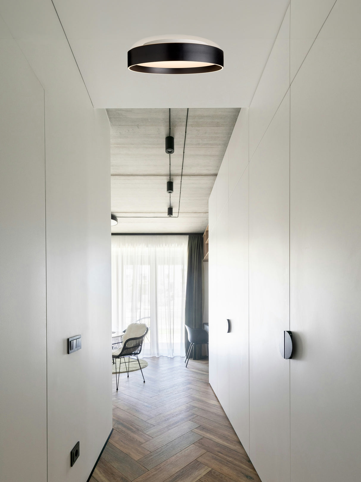 Halo Design Universal 3 Lite plafond Ø42 White