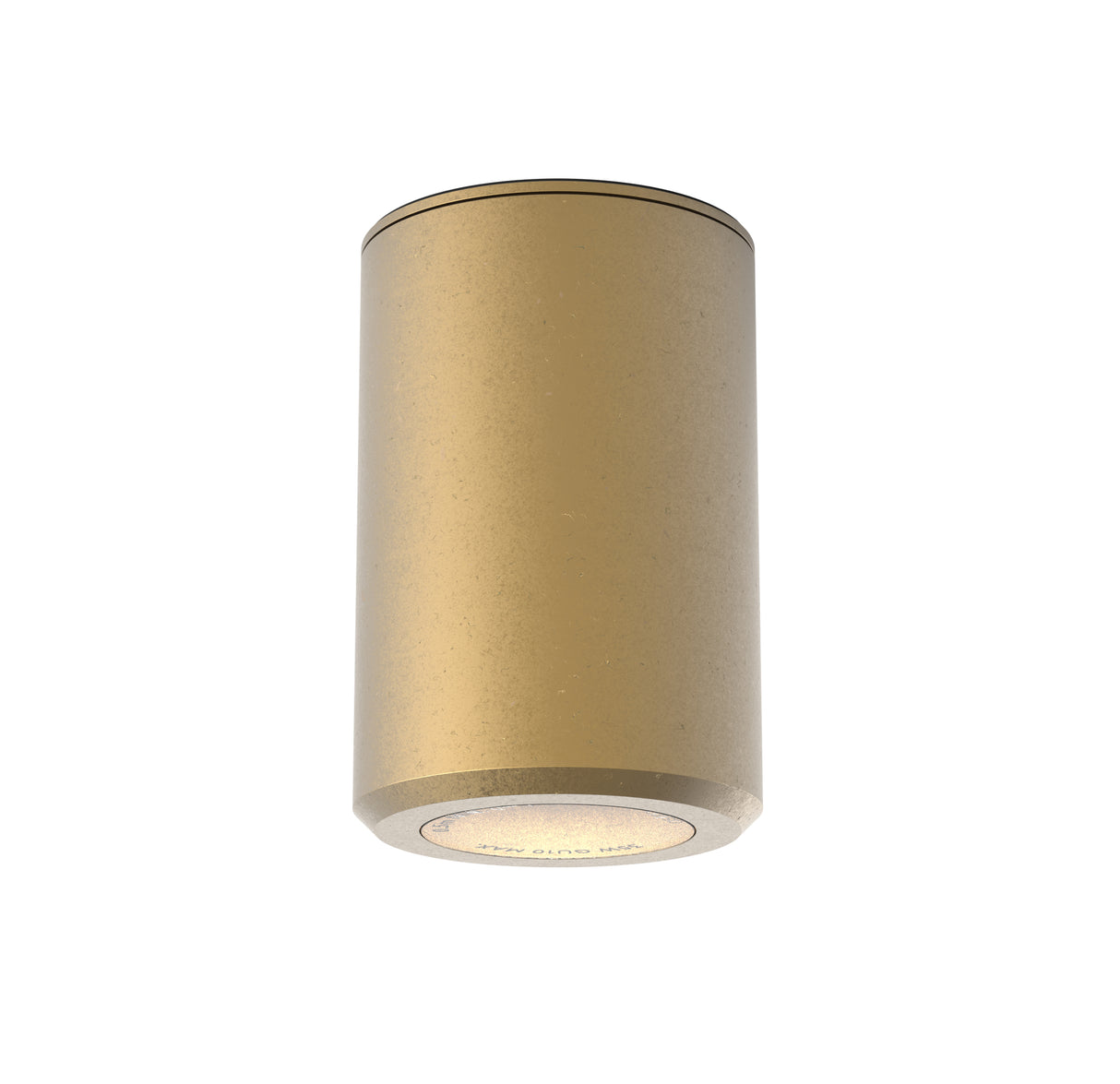Astro Jura Surface Solid Brass Outdoor Downlight