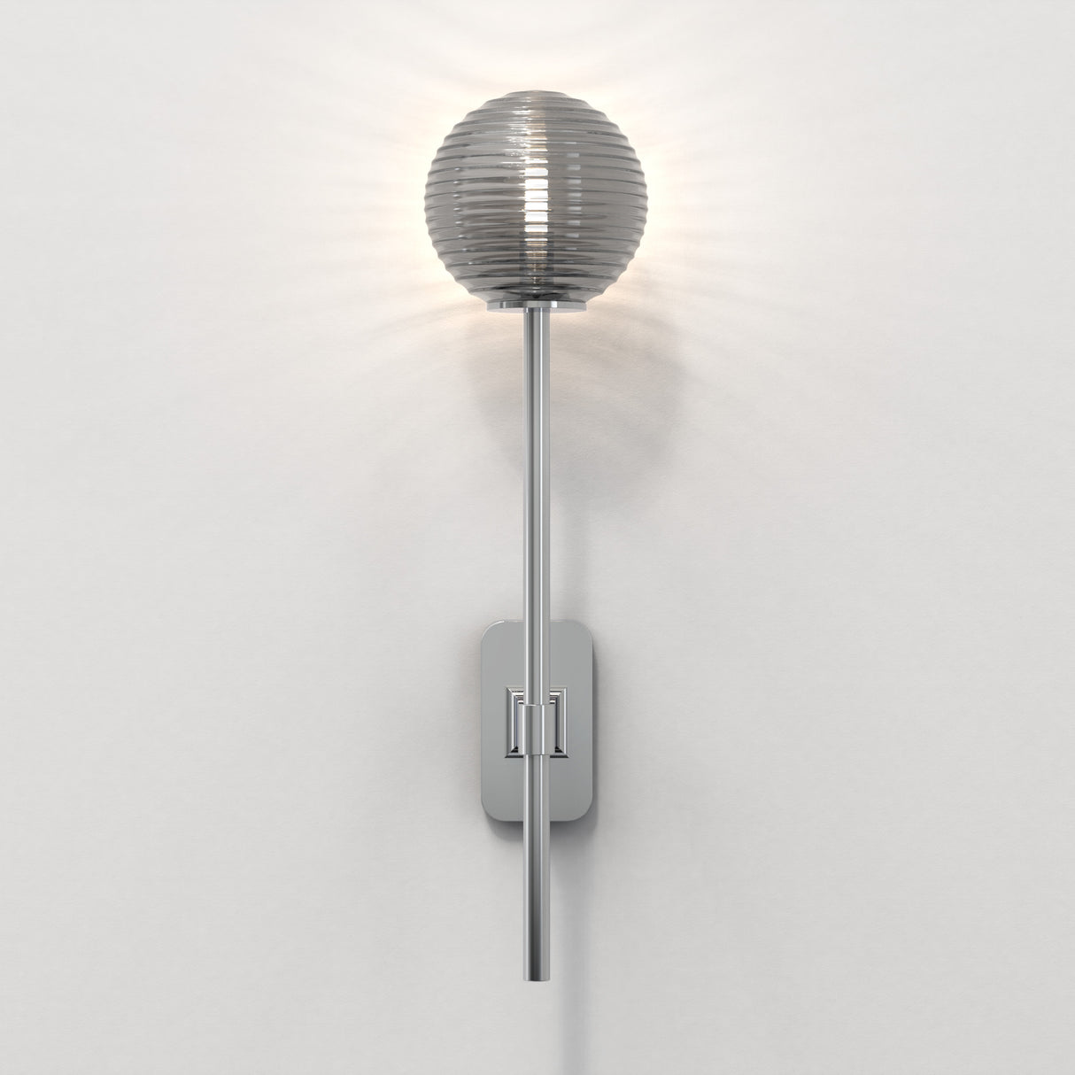 Astro Tacoma Single Grande Polished Chrome Bathroom Wall Light