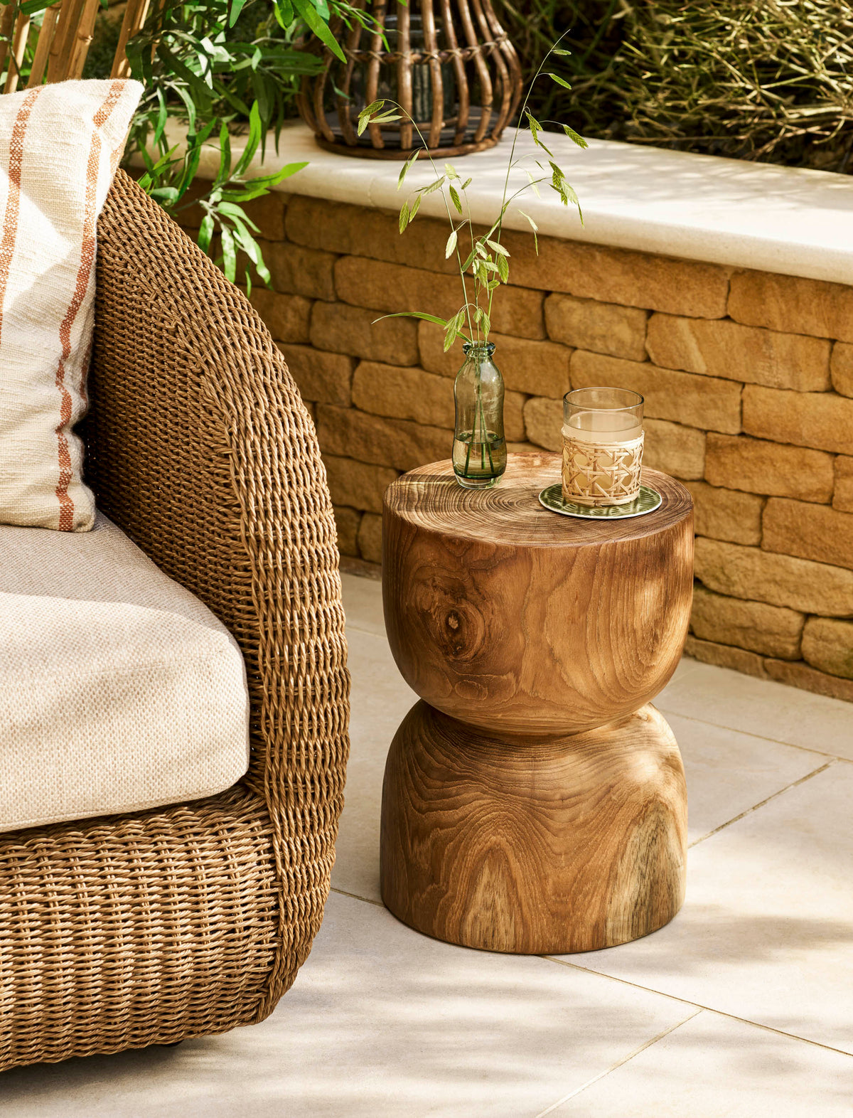 Garden Trading Weston Side Table Reclaimed Teak