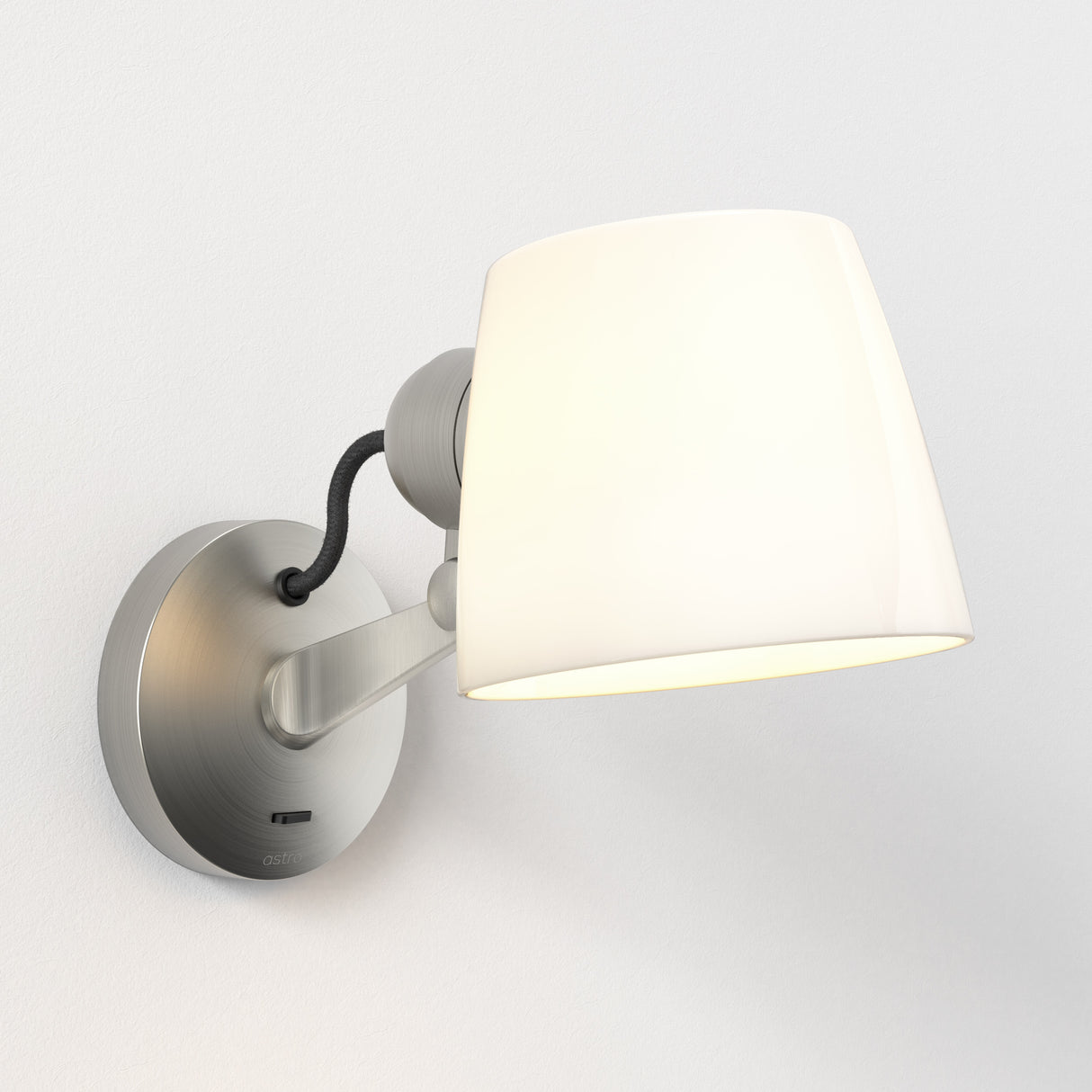 Astro Imari Adjustable Wall Matt Nickel Interior Wall Light