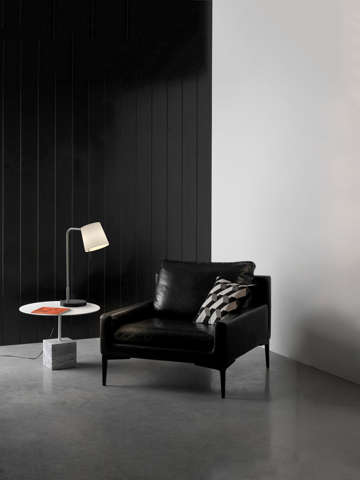 Astro Mitsu Table Base Matt Nickel Interior Table Light