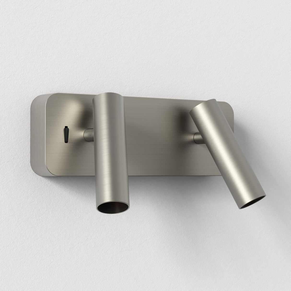 Astro Enna Twin Matt Nickel Interior Reading Light