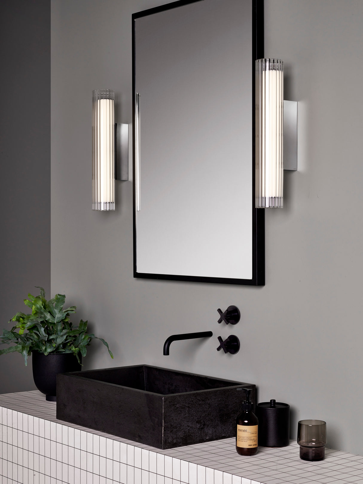 Astro io 420 Polished Chrome Bathroom Wall Light