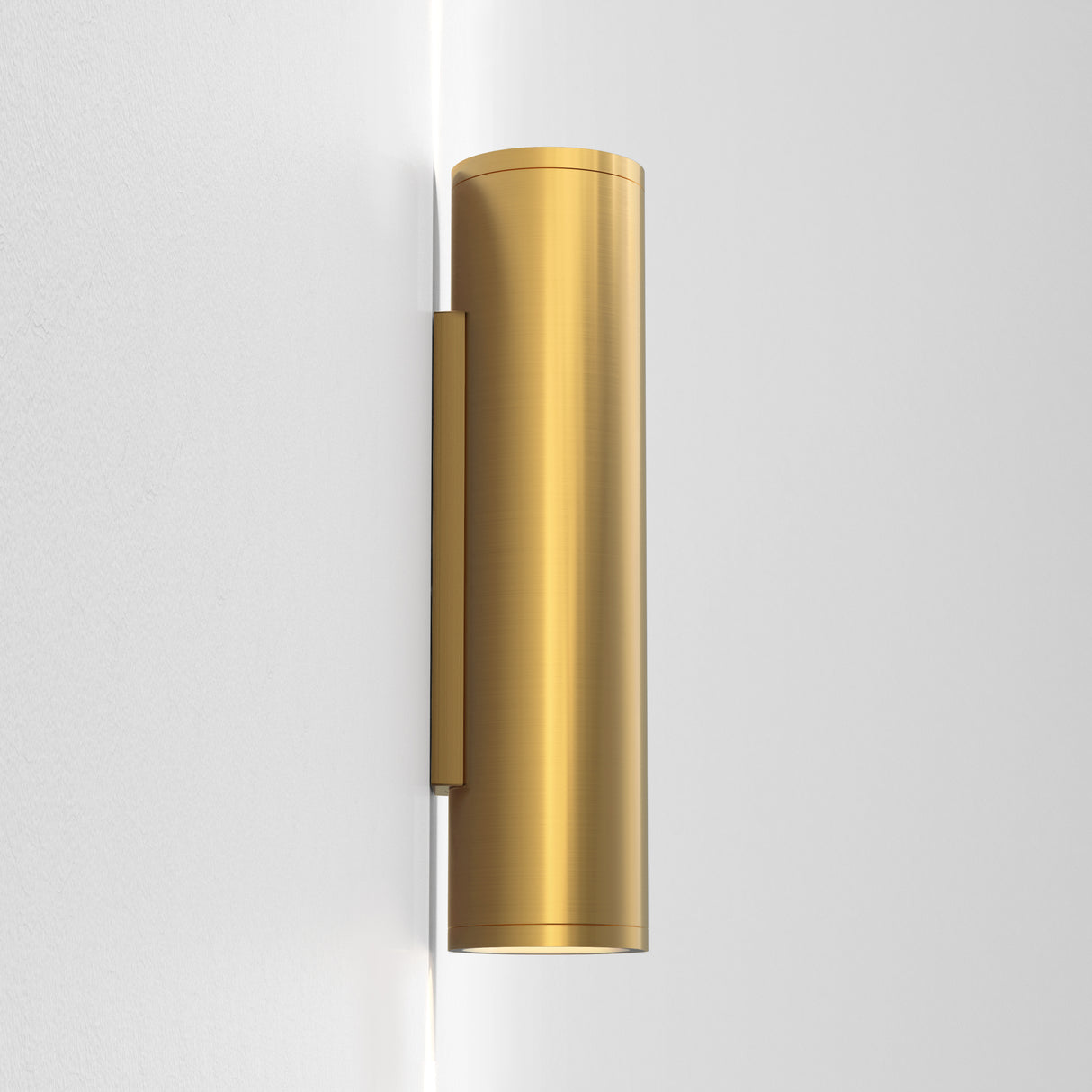 Astro Ava 300 PVD Brushed Brass Coastal Wall Light
