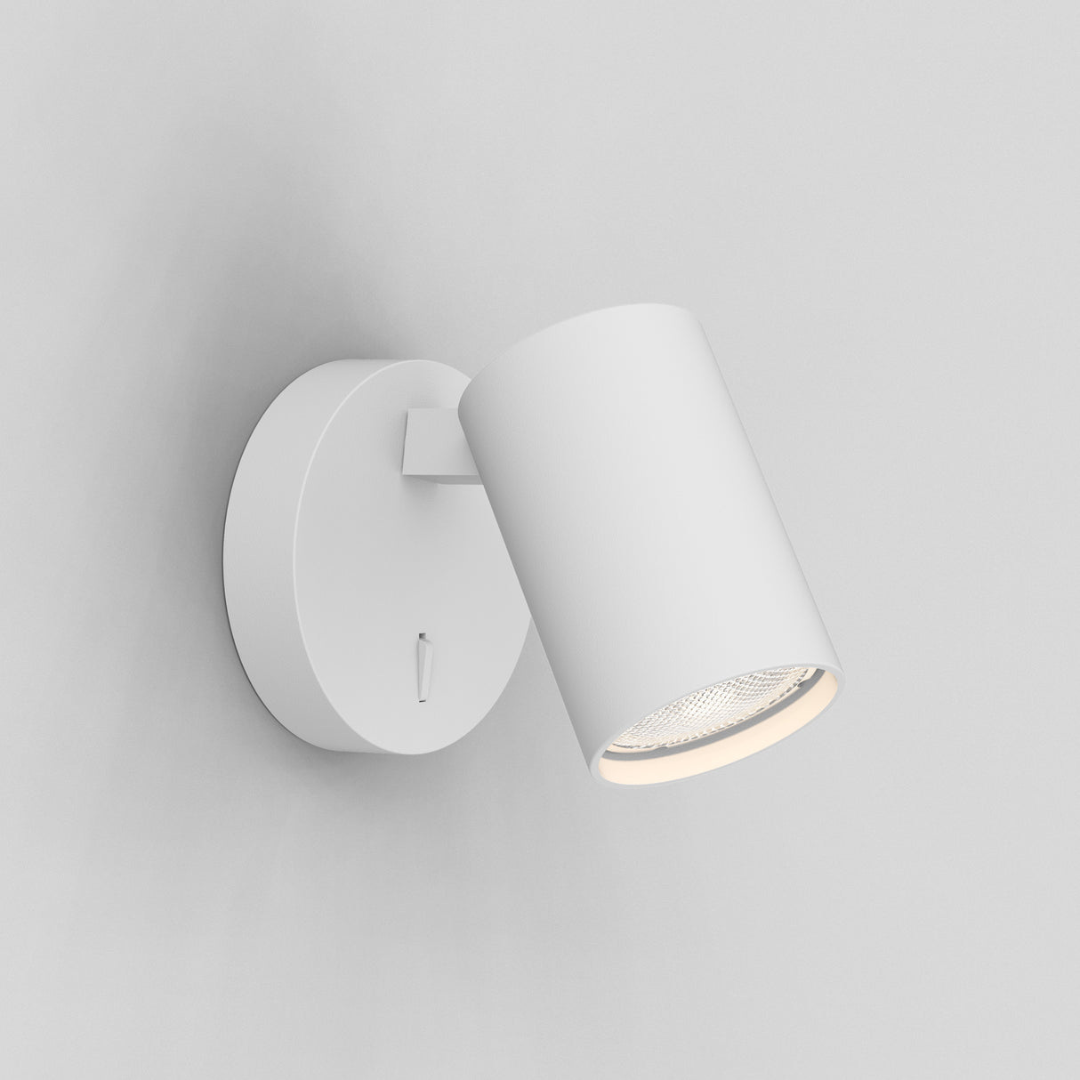 Astro Ascoli Single Switched Textured White Interior Reading Light