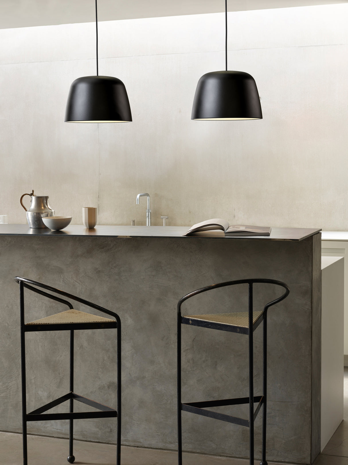 Astro Taiko Pendant 300 Matt Black Interior Pendant Light