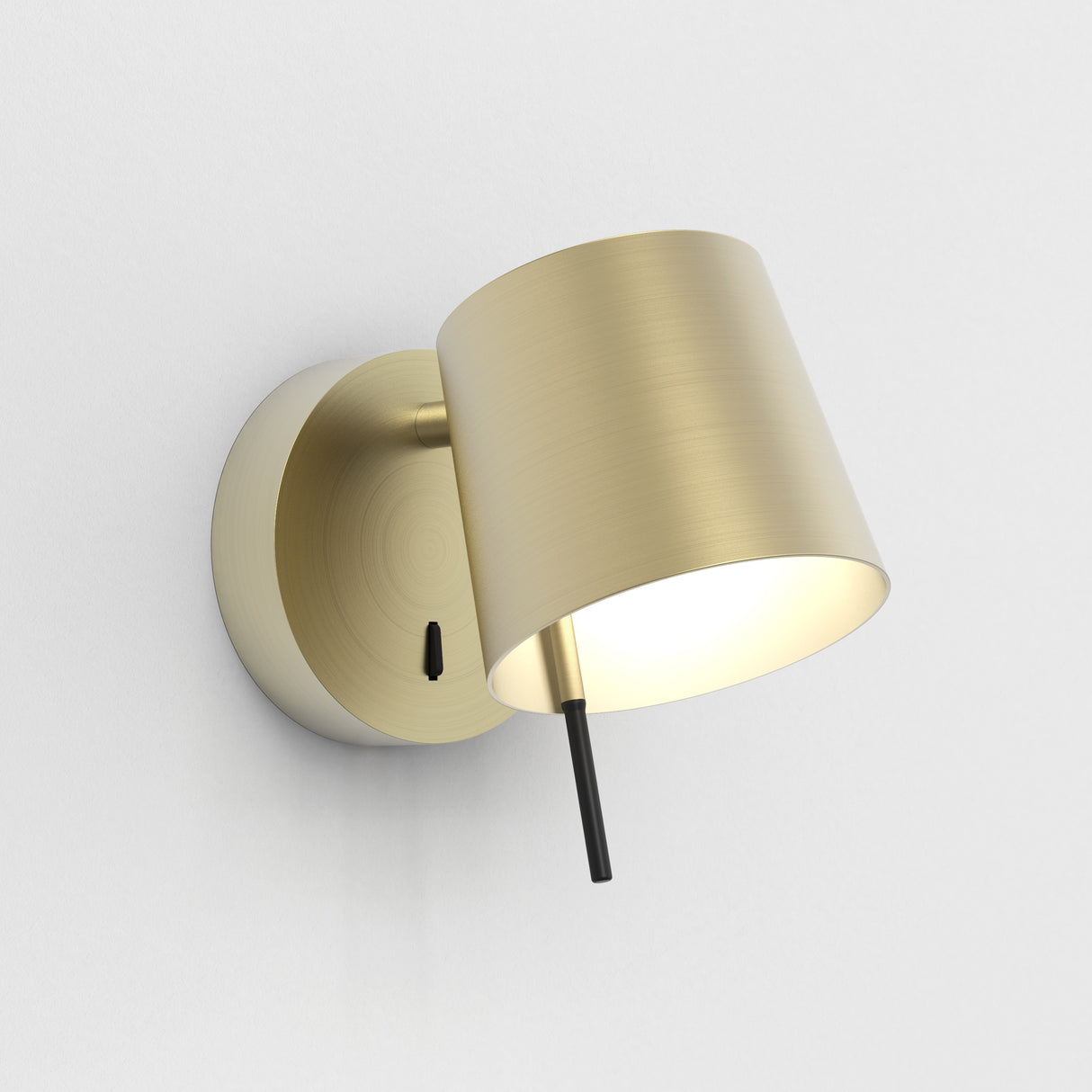 Astro Miura Wall Base Matt Gold Interior Wall Light