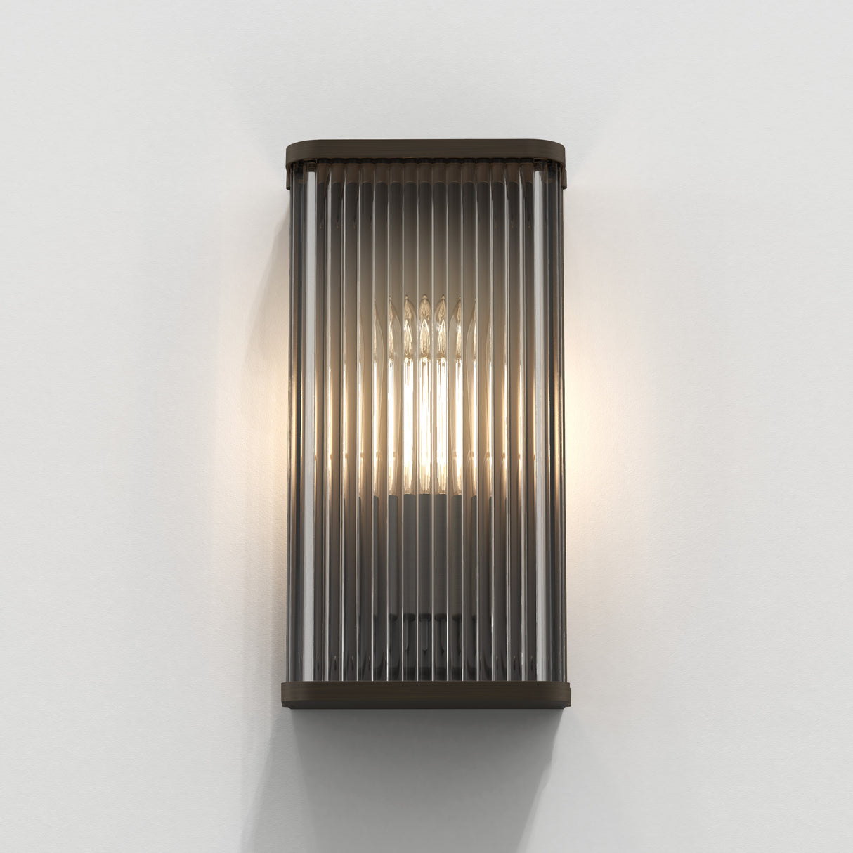 Astro Avignon Square 300 Bronze Interior Wall Light