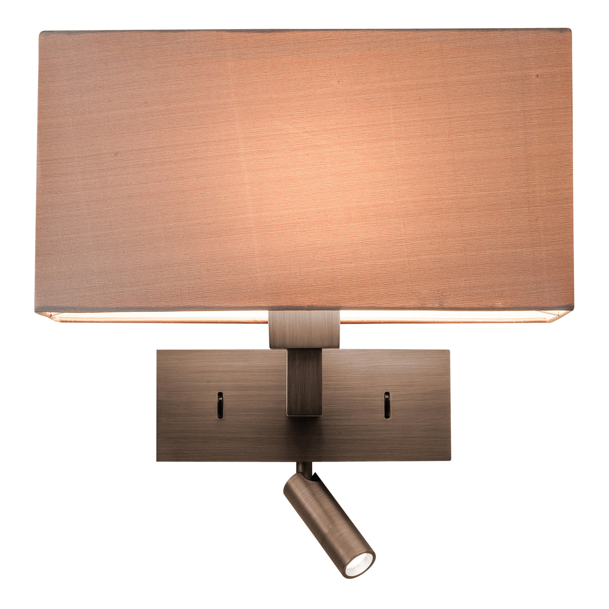 Astro Park Lane Reader LED Bronze Interior Combination Reader