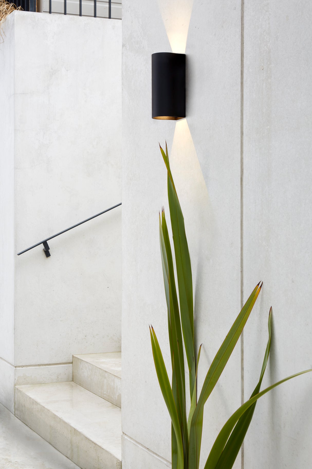 Astro Dunbar 255 LED Textured Black Outdoor Wall Light