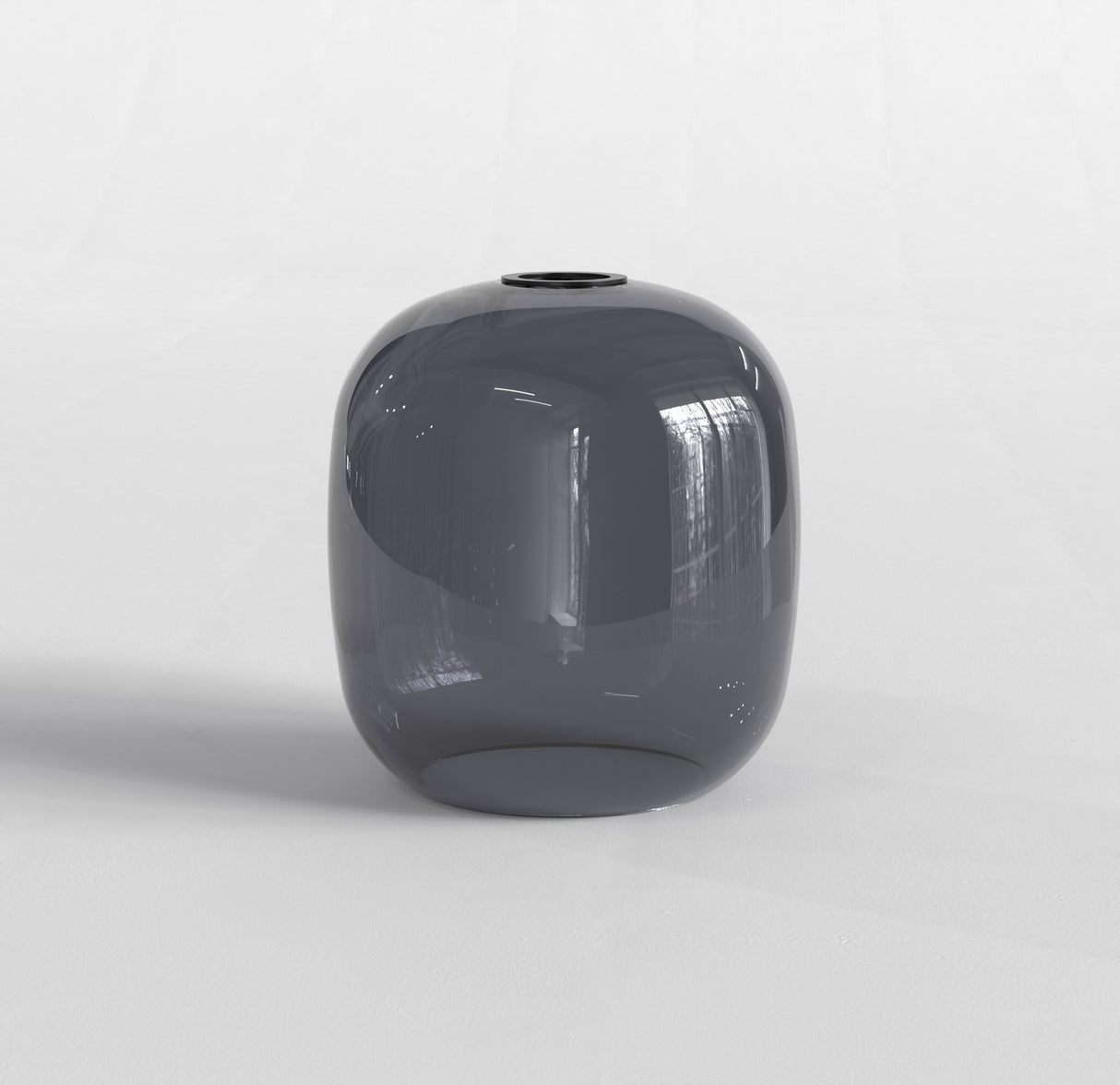 Astro Curve Glass 220 Dark Smoke Lampshade Shade