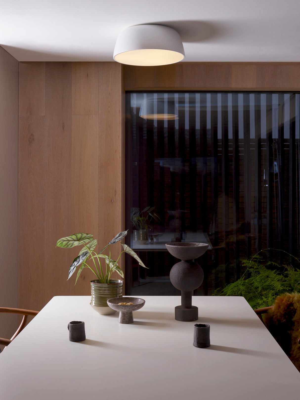 Astro Taiko 400 Matt White Interior Ceiling Light