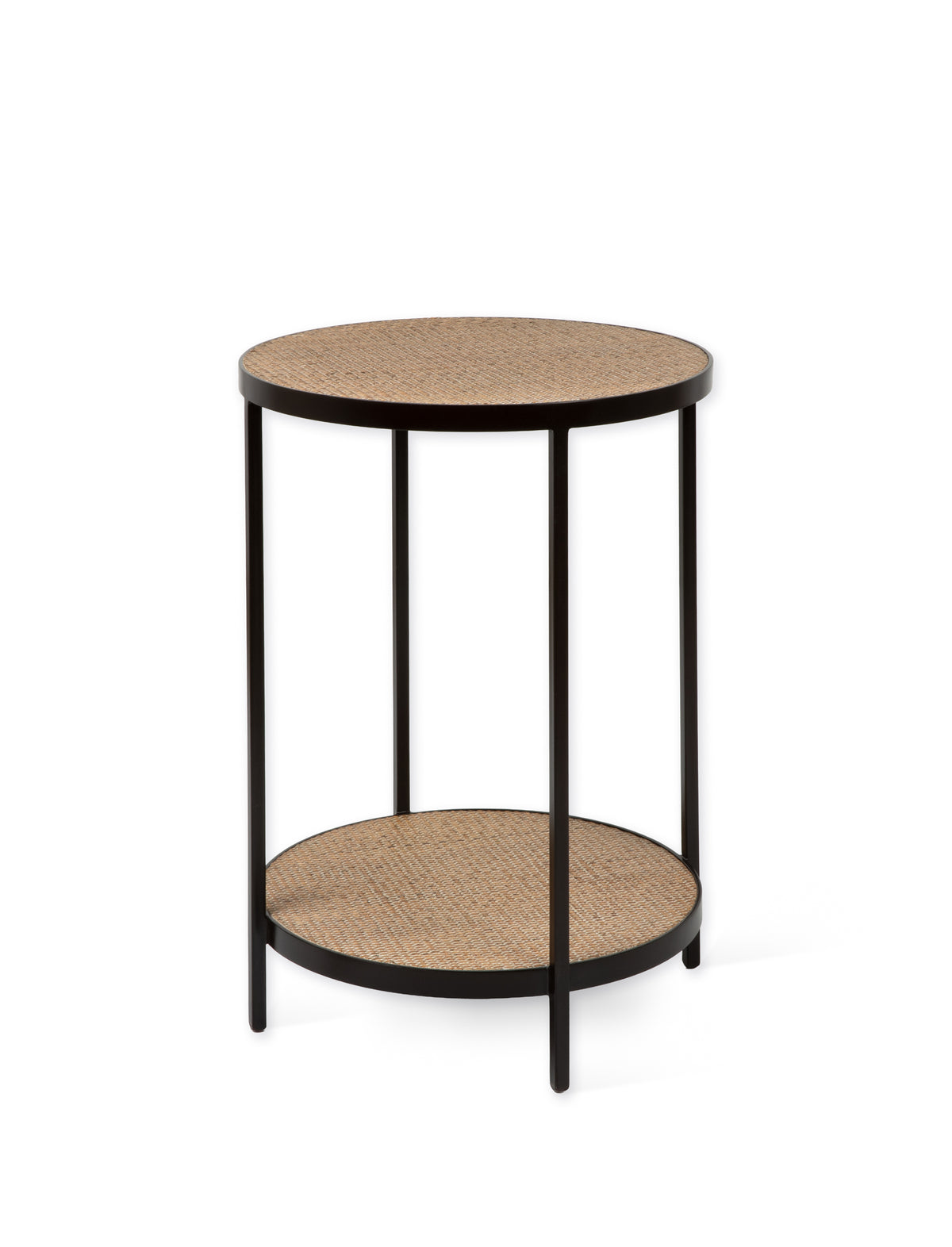 Garden Trading Chesterton Round Side Table Iron Black