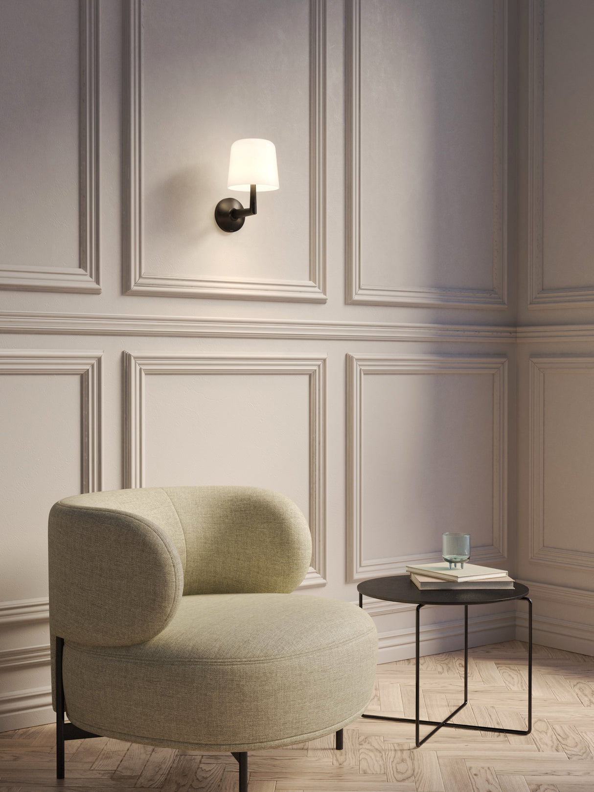 Astro Ella Wall Matt Black Interior Wall Light