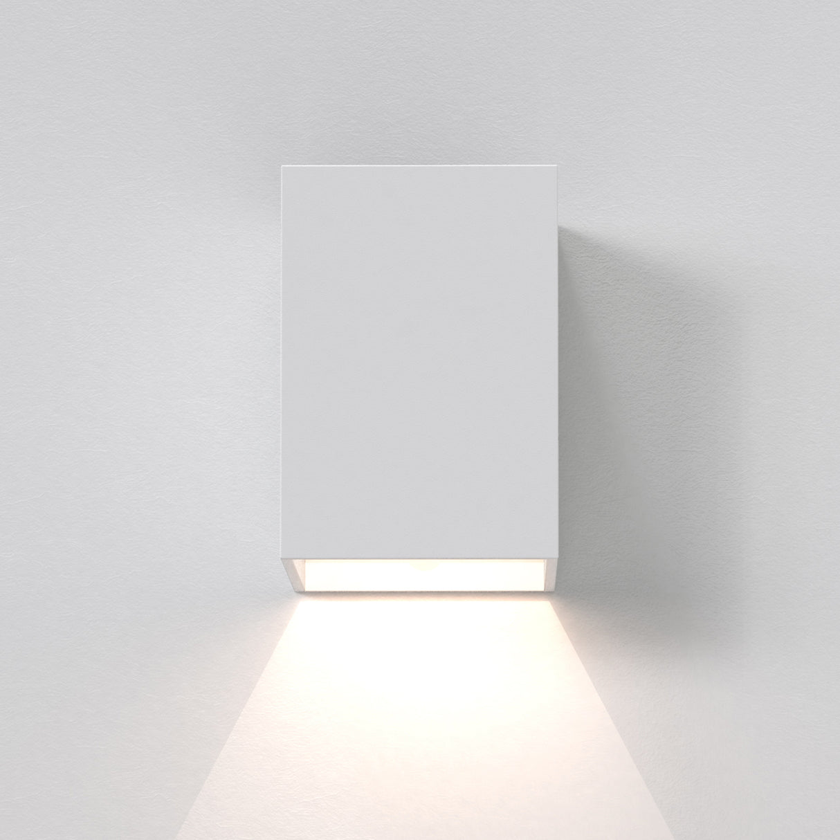 Astro Oslo 100 LED Textured White Outdoor Wall Light