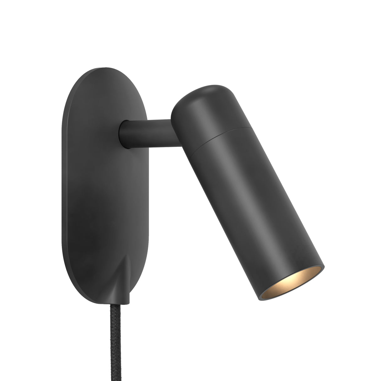 Astro Gio Matt Black Plug-In Reading Light