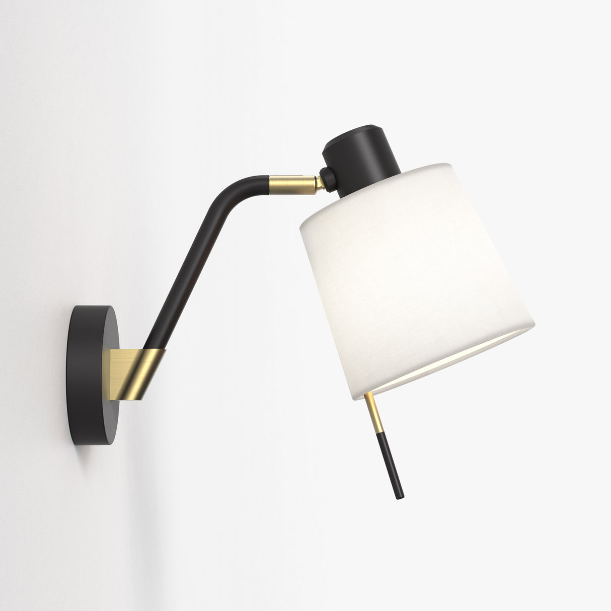 Astro Edward Wall Base Matt Black Interior Wall Light
