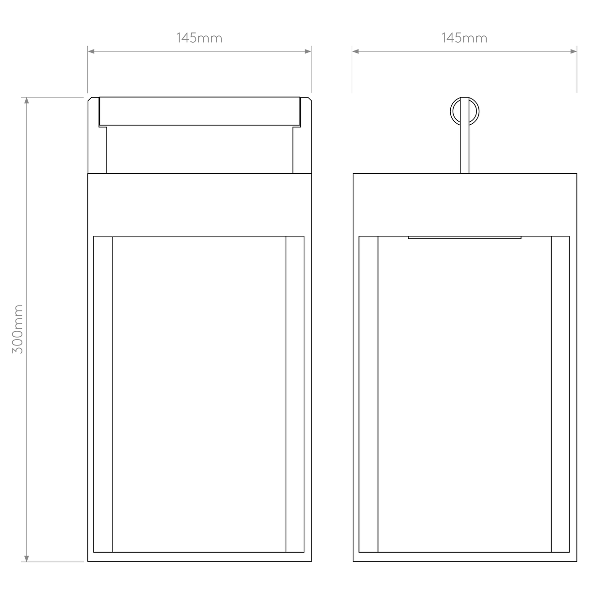 Astro Kuro 250 Textured Black Outdoor Portable Light