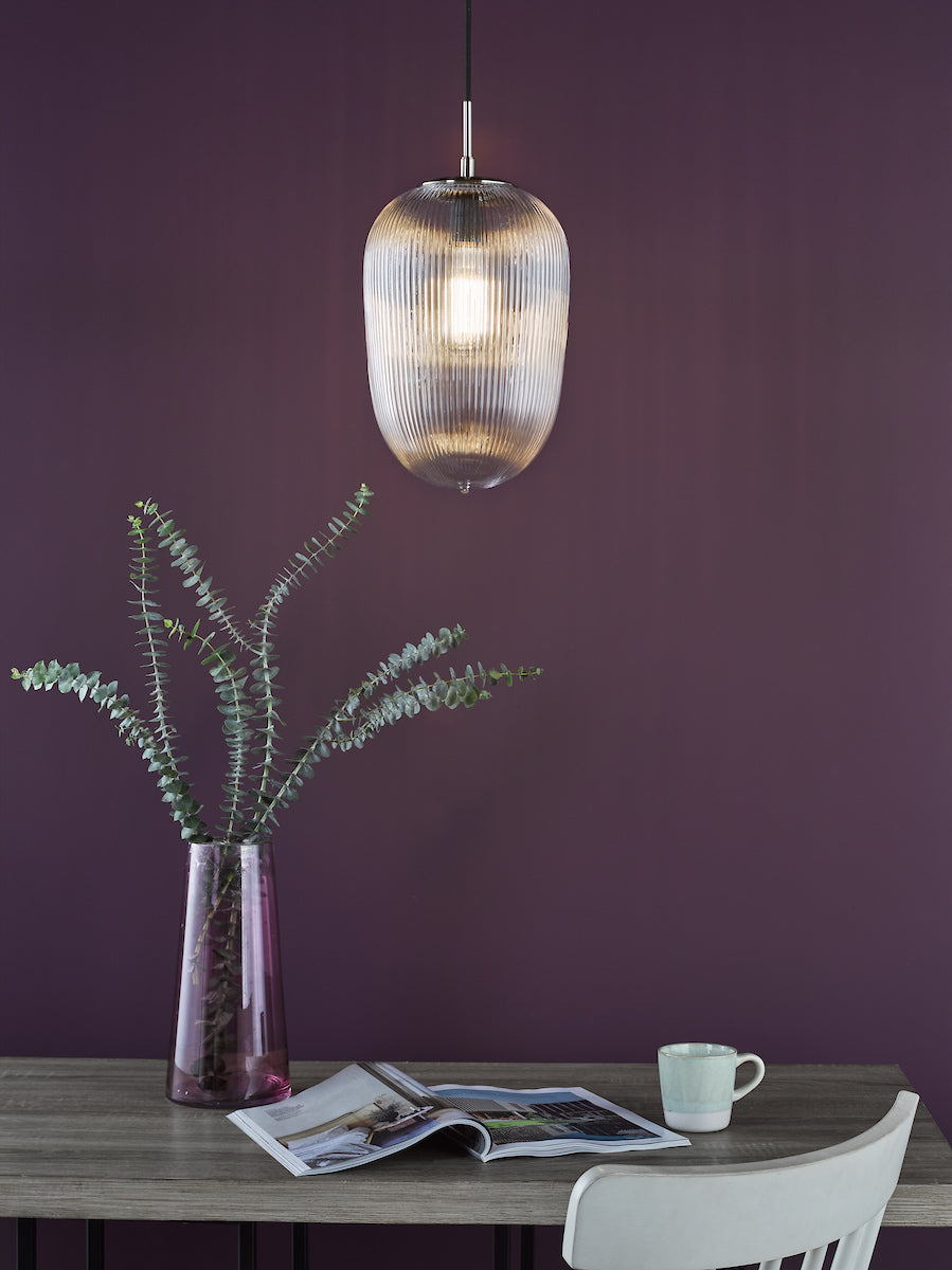 Dar Abrielle Pendant Polished Nickel