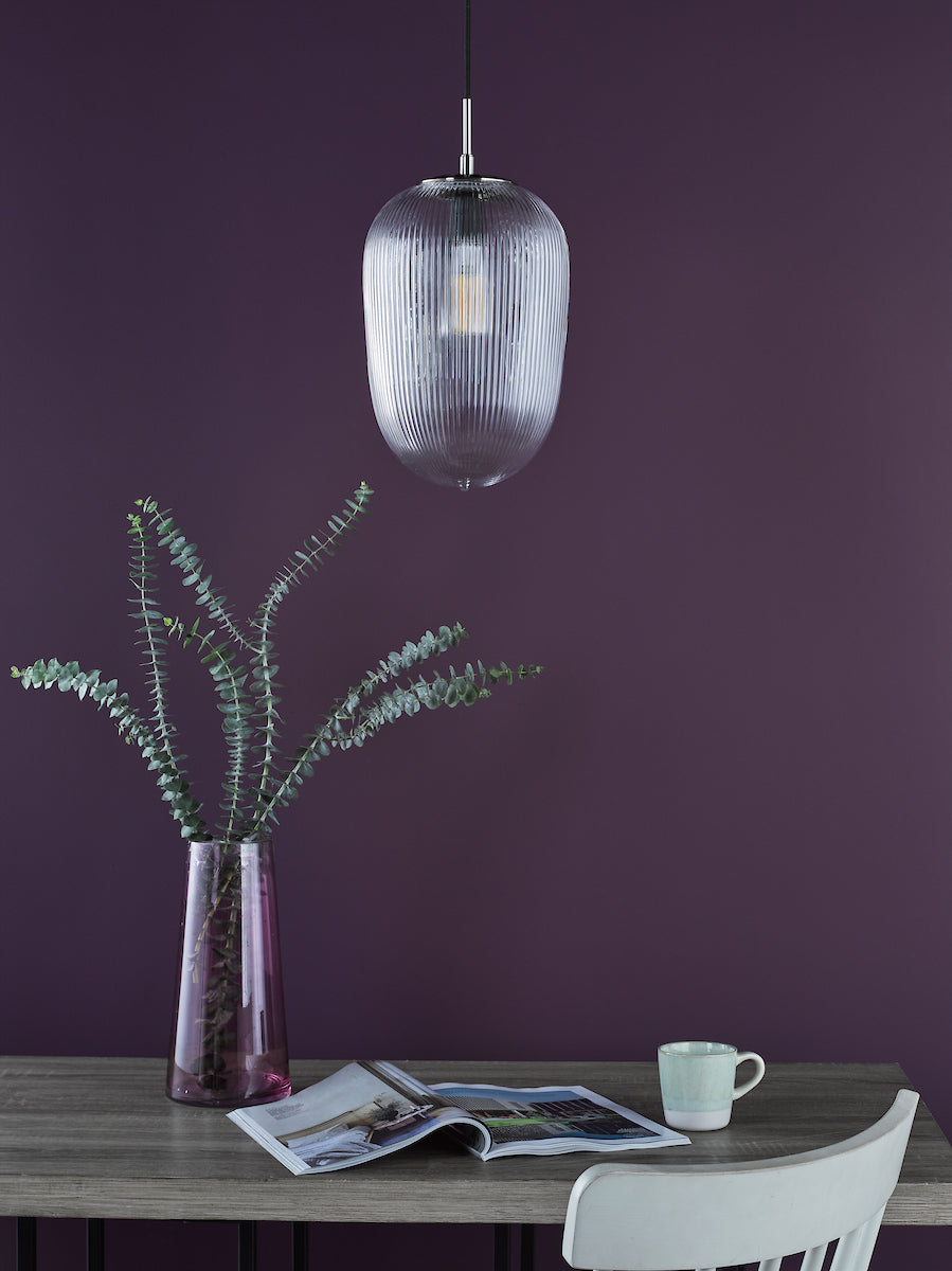 Dar Abrielle Pendant Polished Nickel