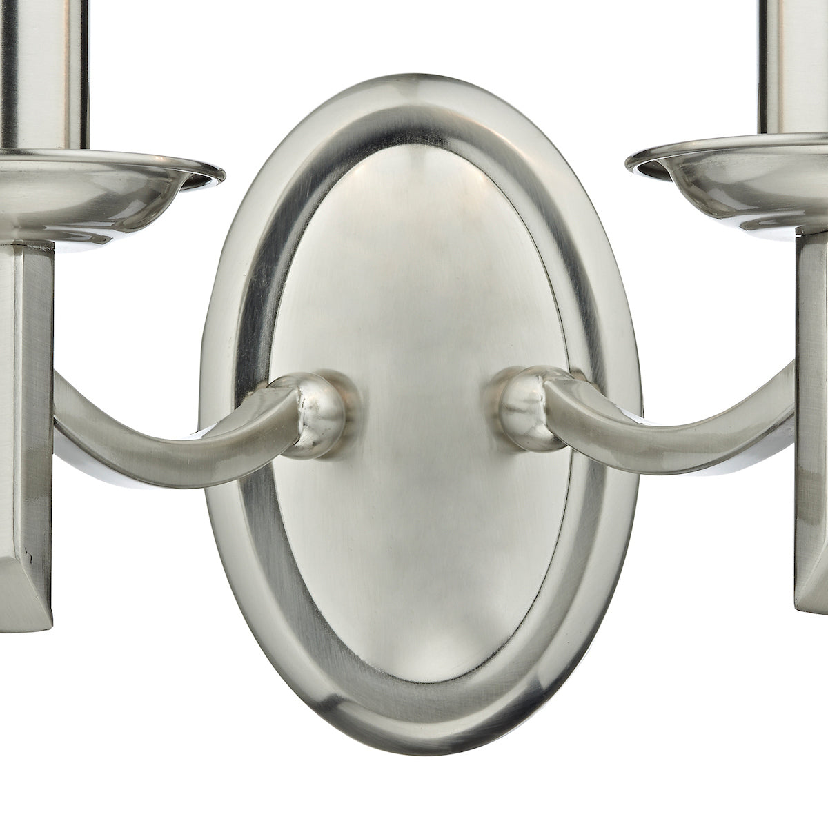 Dar Ambassador Double Wall Bracket Satin Chrome