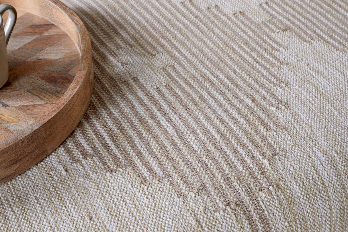 Nkuku Aranya Upholstered Ottoman Natural