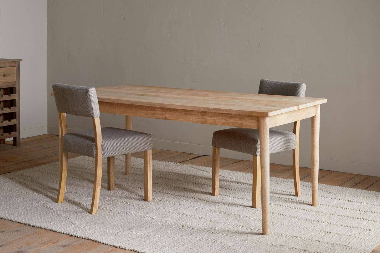 Nkuku Anbu Mango Dining Table Natural Small