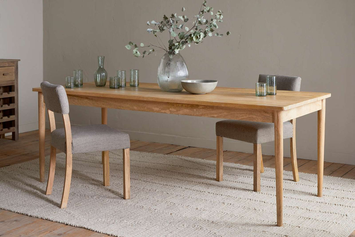 Nkuku Anbu Mango Dining Table Natural Large