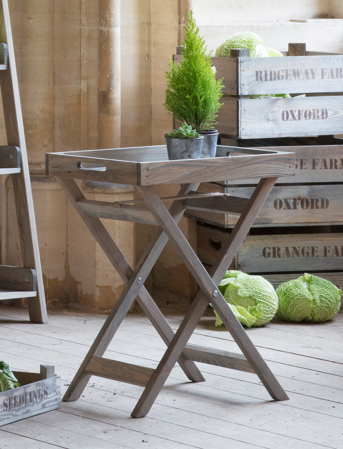 Garden Trading Aldsworth Butlers Tray Spruce, Natural