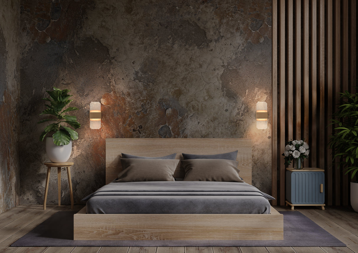 Franklite Frost Bathroom Wall Light Large